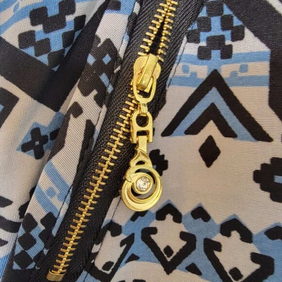 NEW‎ Fancy Fans Leggings Stretch Pants Colorful Womens S/M New With Tags - Picture 6 of 6